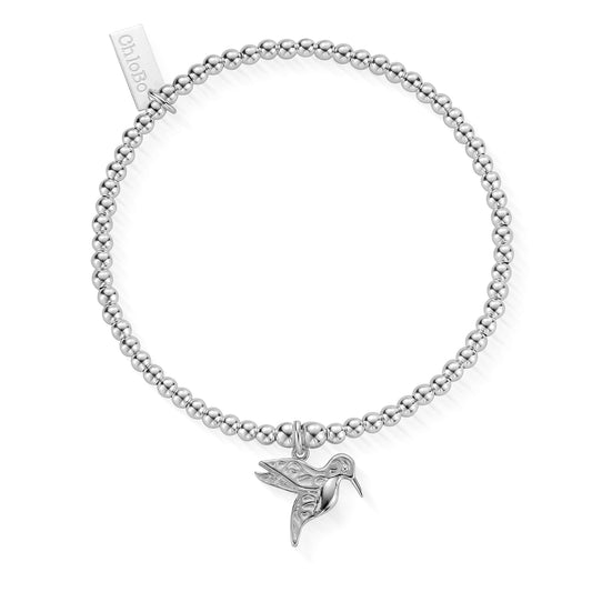 Chlobo | Cute Charm Hummingbird Silver Bracelet | SBCC670 | by Hooper Bolton