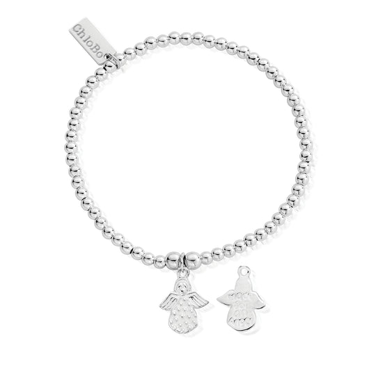 Chlobo | Cute Charm Made For An Angel Silver Bracelet | SBCC822 | by Hooper Bolton