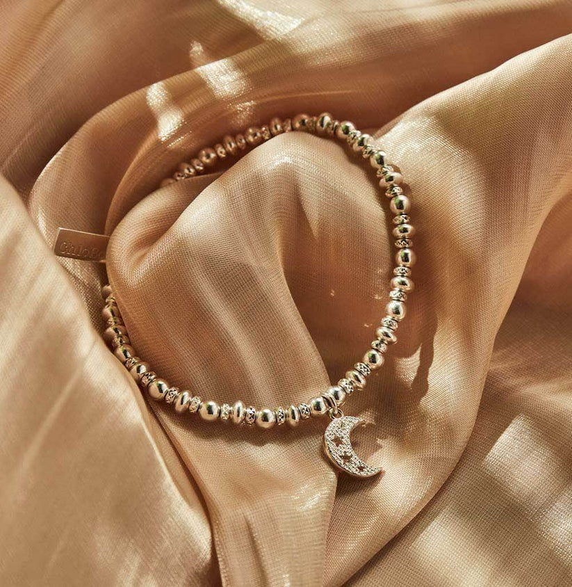 Chlobo | Didi Sparkle Starry Moon Bracelet | SBDS3078 | Hooper Bolton UK