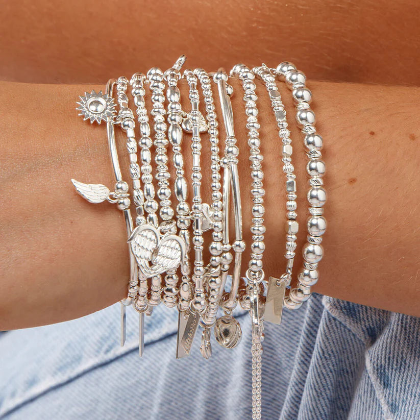 Chlobo | Divinity Within Bracelet Silver Bracelet | SBMNFB2530 | by Hooper Bolton UK