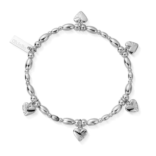 Chlobo | Life Lover Silver Bracelet | SBLRSR2518 | by Hooper Bolton