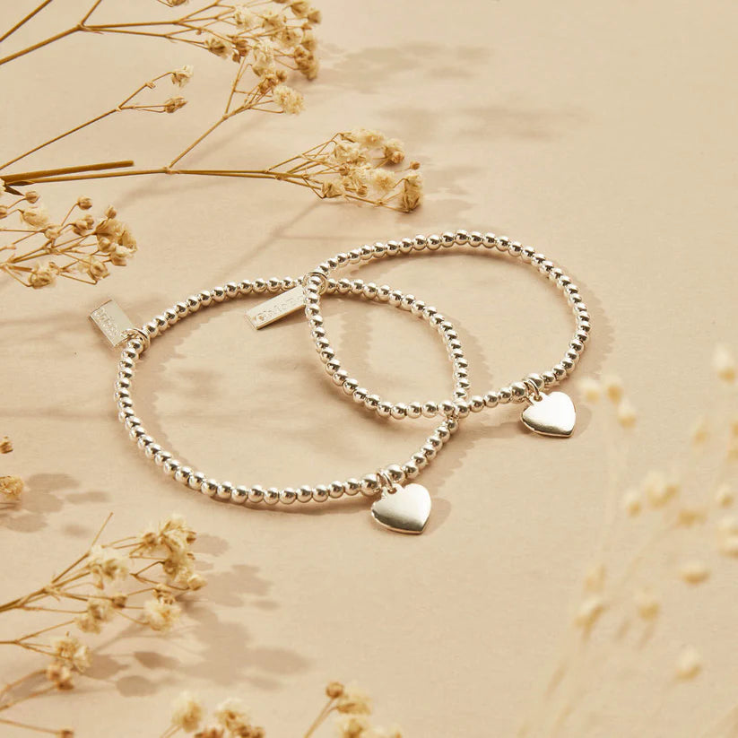 Chlobo| Personalised Cute Charm Heart Bracelet | Hooper Bolton UK