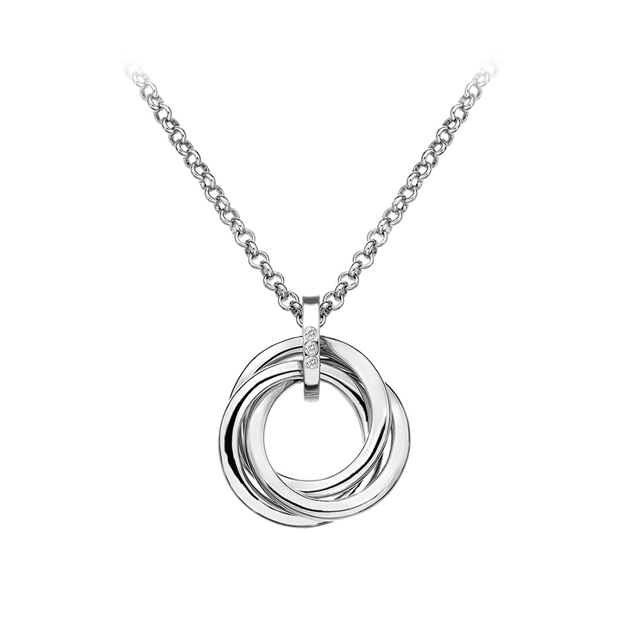 Hot Diamonds Calm Silver Pendant (DP543) | Hooper Bolton