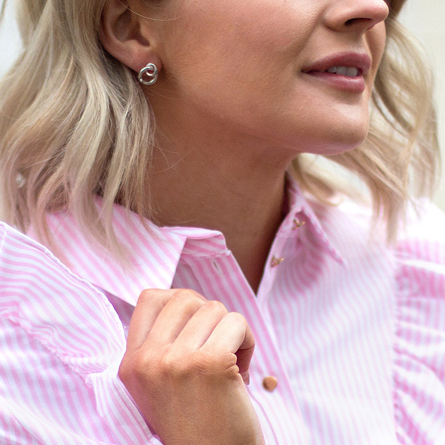 Hot Diamonds Eternal Silver Earrings | DE308 | by Hooper Bolton