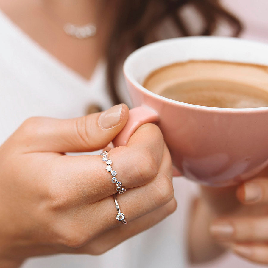 Hot Diamonds Hot Diamonds Tender Silver Ring | DR208 | by Hooper Bolton