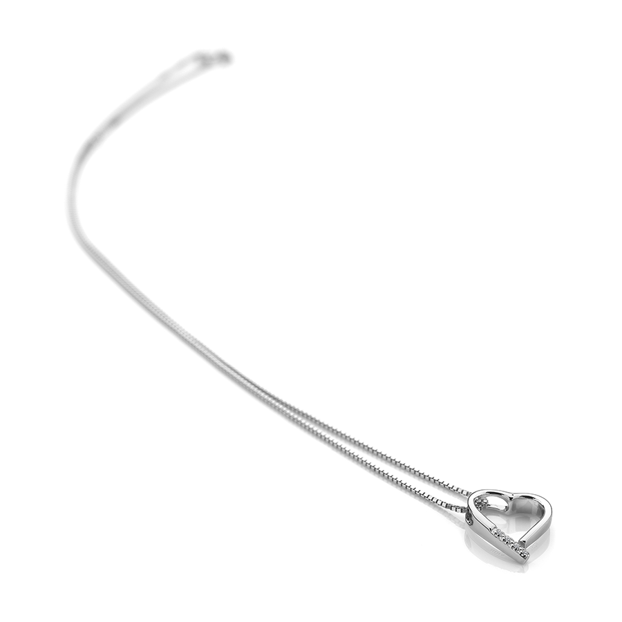 Hot Diamonds Romantic Silver Pendant | DP100 | by Hooper Bolton