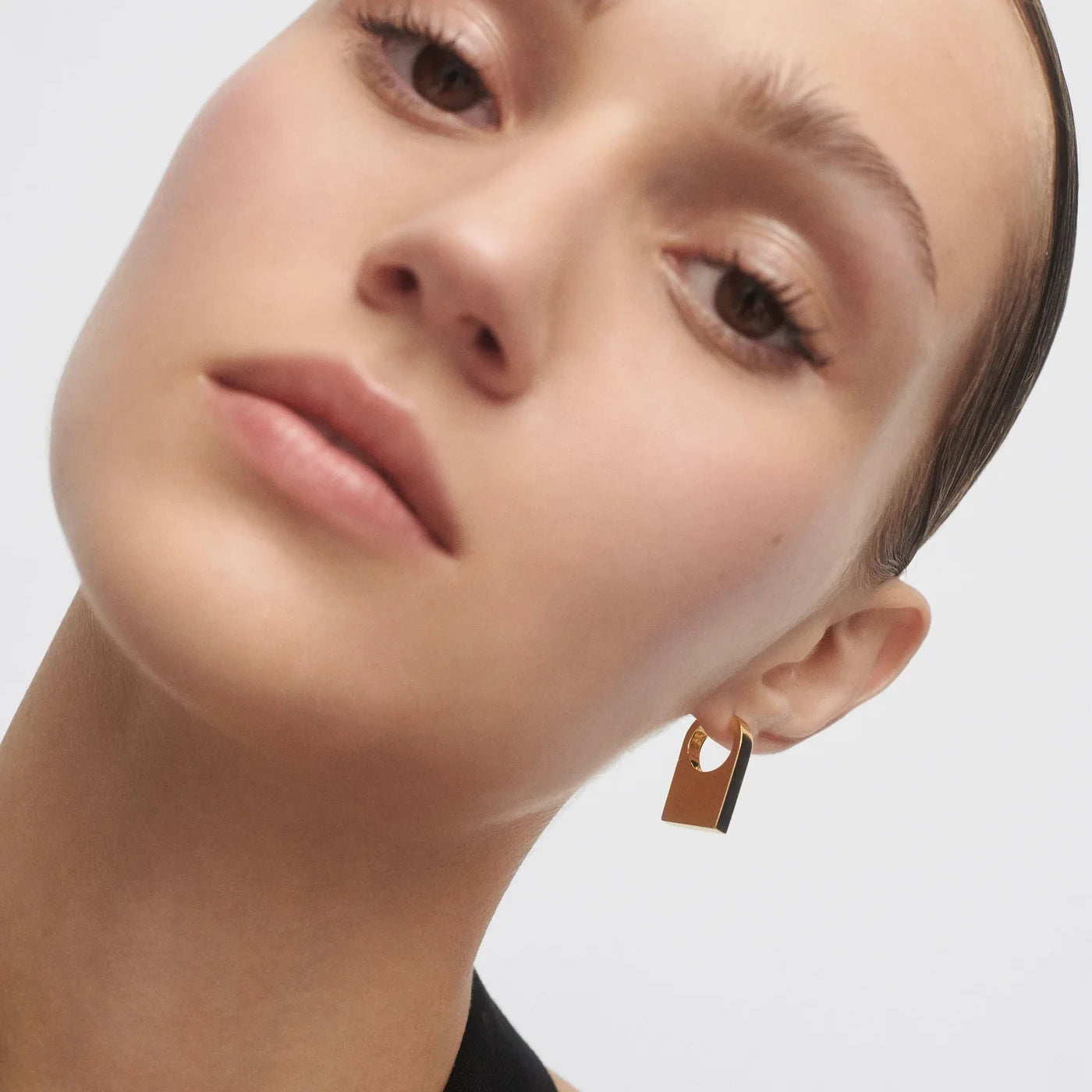 PDPAOLA | Chicago Hoops Earrings | AR01-C33 | designer earrings by Hooper Bolton