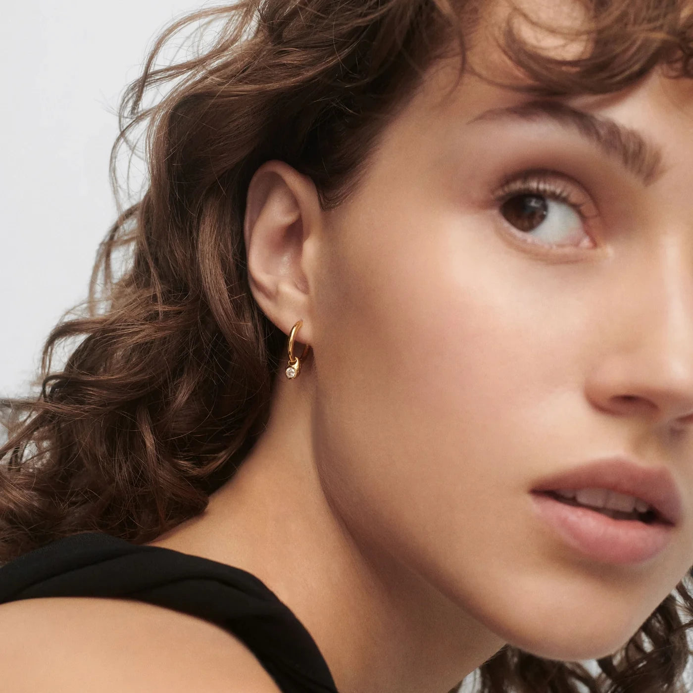 PDPAOLA | Delta Hoops Earrings | AR01-C26 | designer earrings by Hooper Bolton