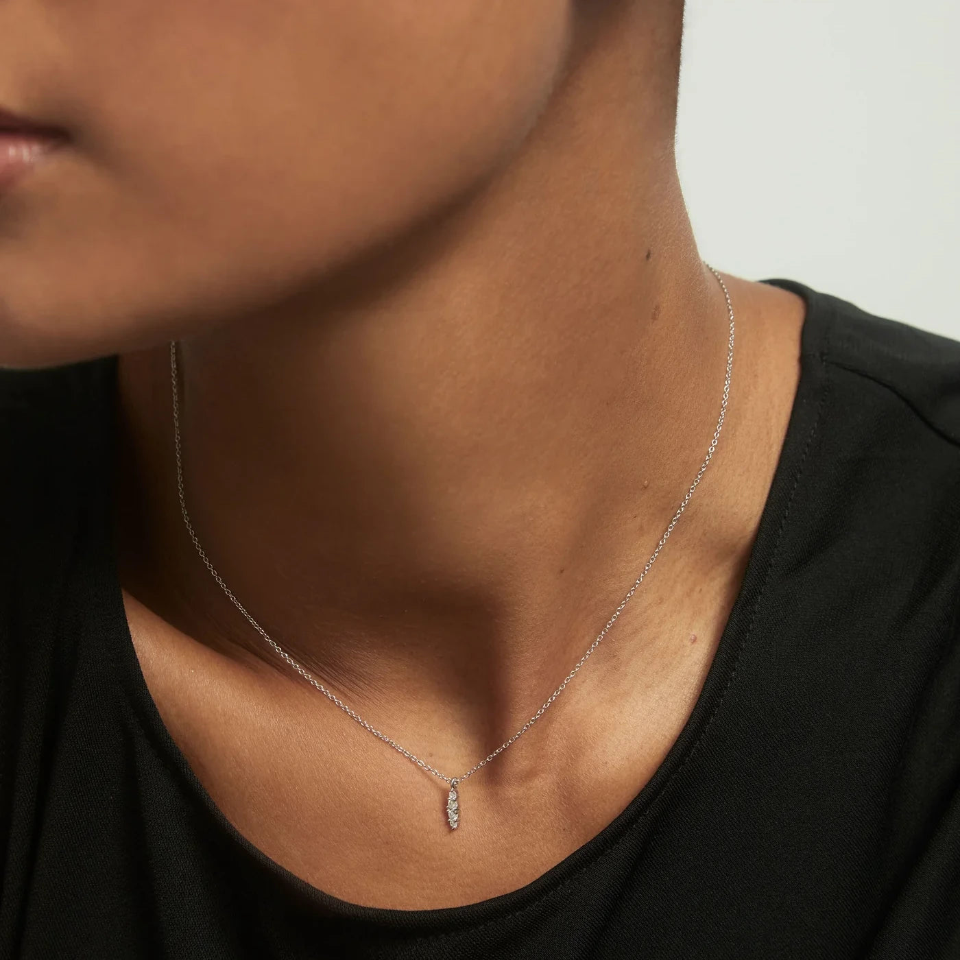 Gala Silver Necklace