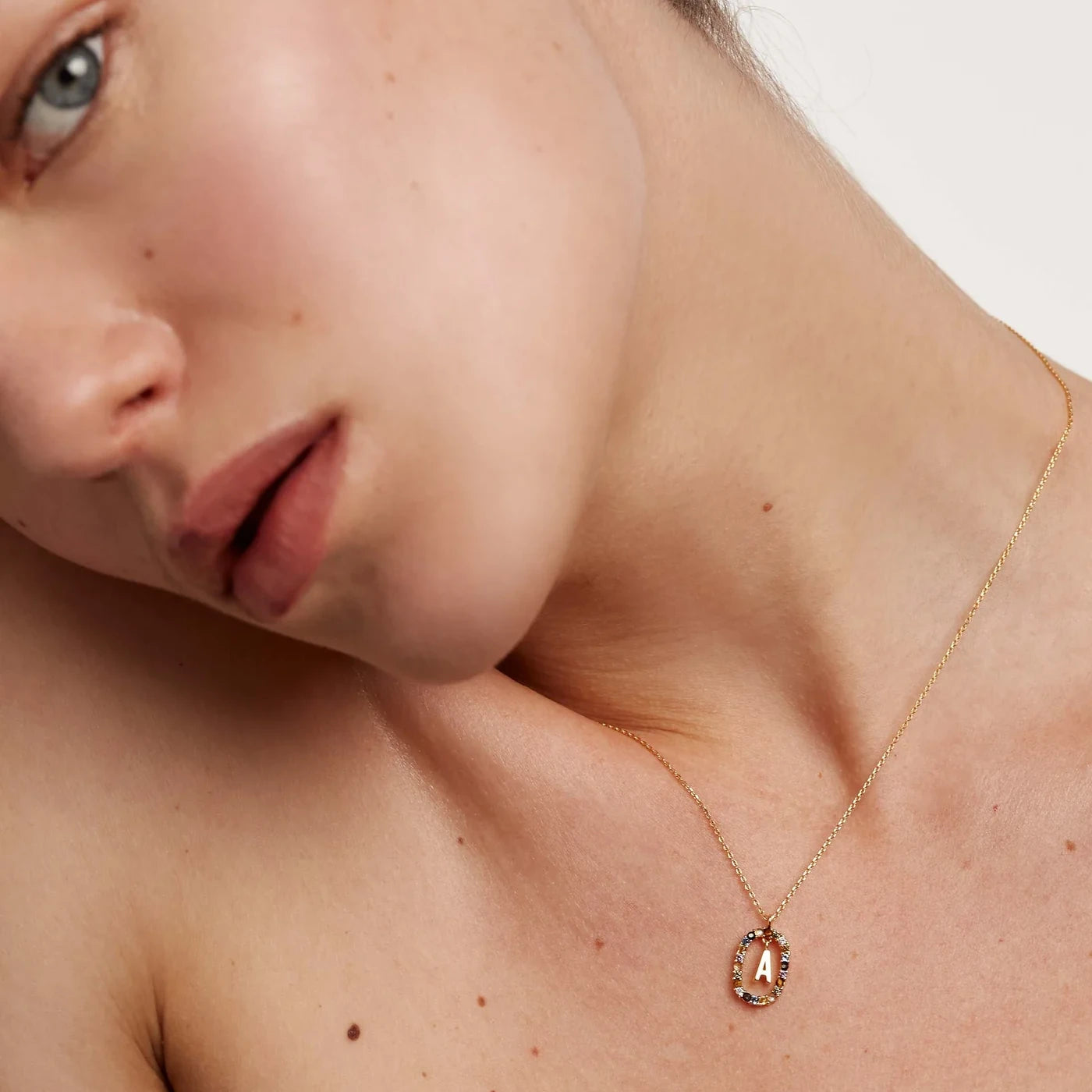 PDPAOLA | Letter A Necklace | CO01-260 | designer necklaces by Hooper Bolton