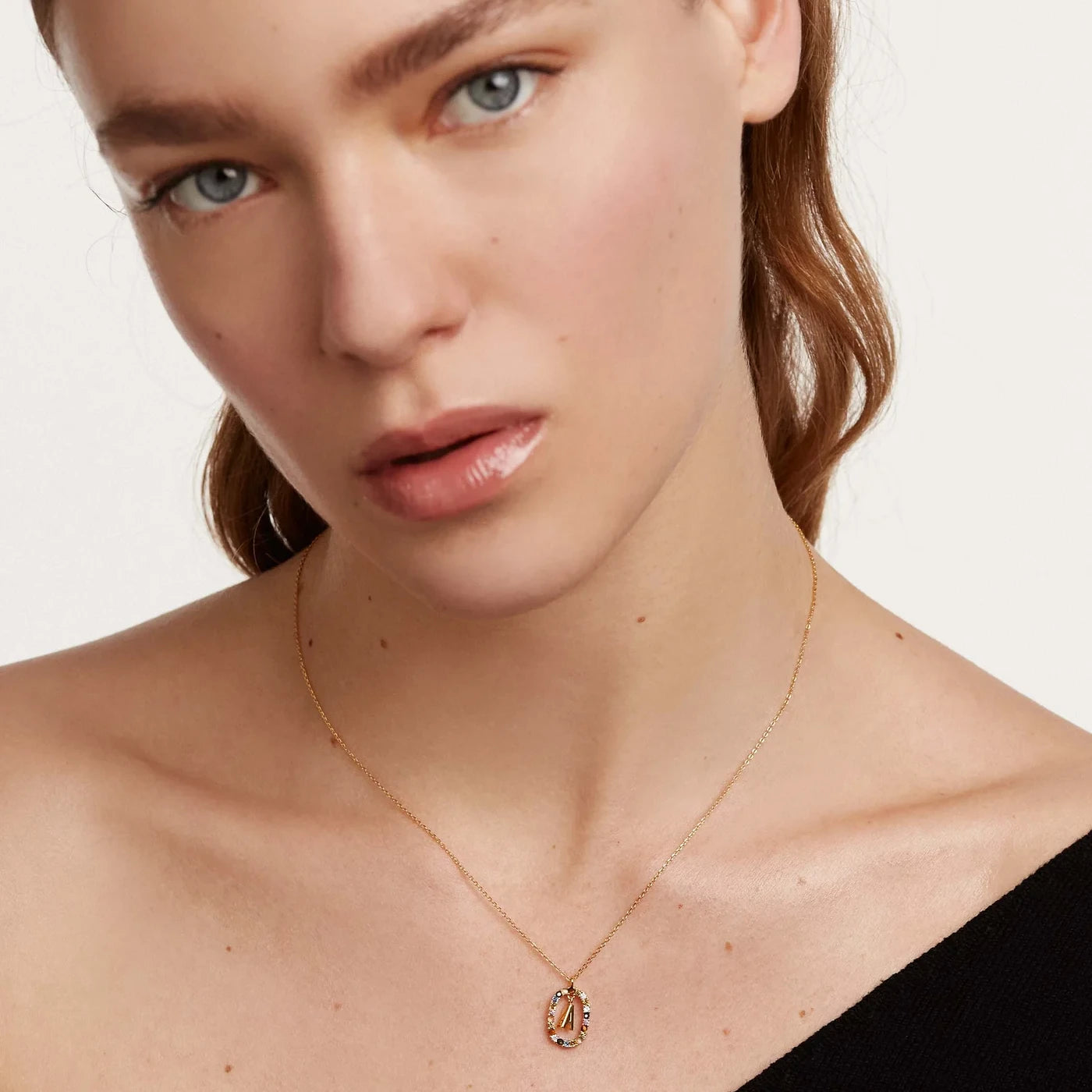 PDPAOLA | Letter A Necklace | CO01-260 | designer necklaces by Hooper Bolton