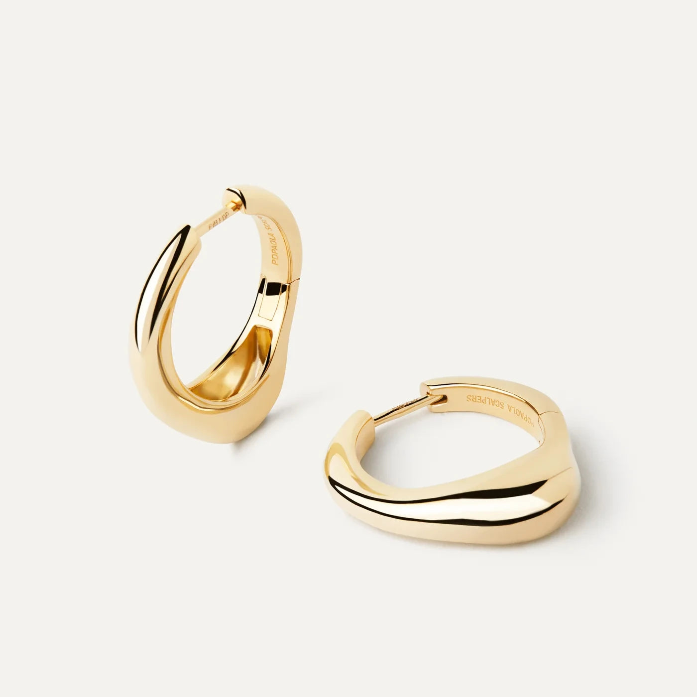 PDPAOLA | Riba Hoops Earrings | AR01-B66 | designer earrings by Hooper Bolton