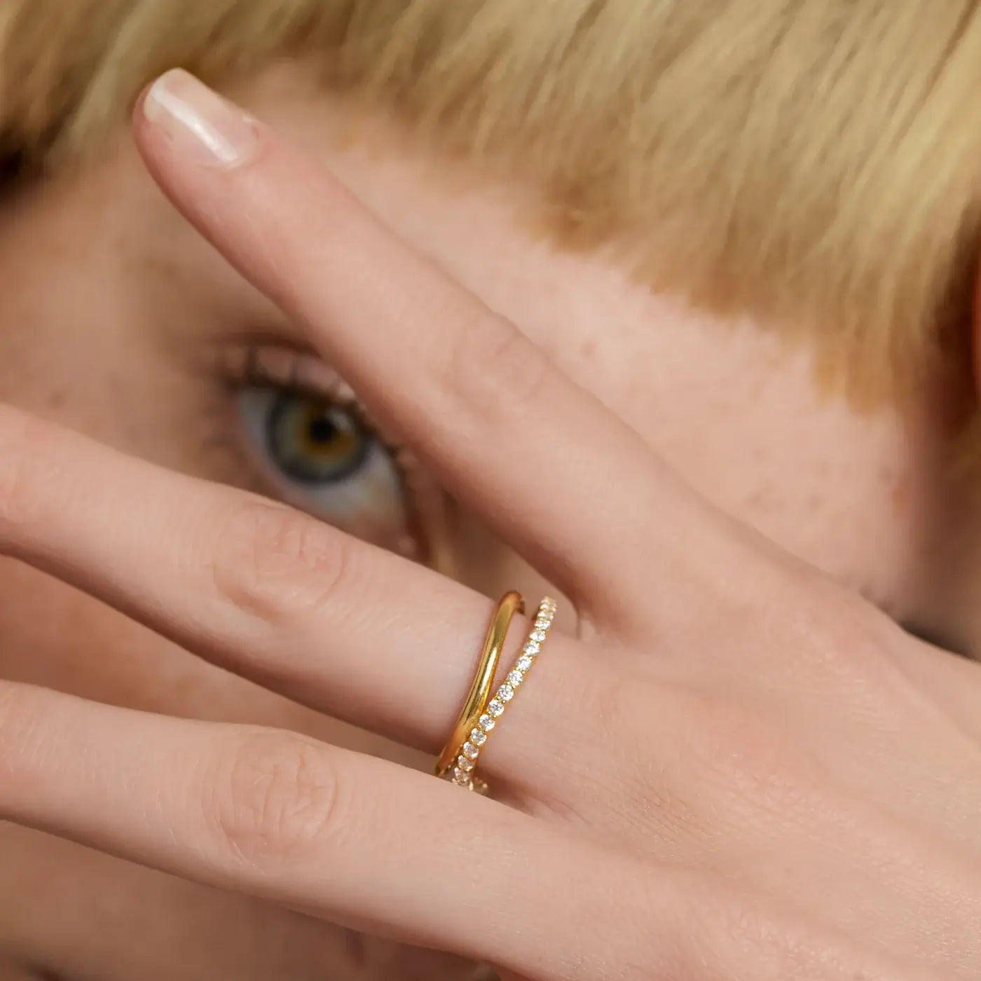 PDPAOLA | Twister Ring | AN01-844 | designer rings by Hooper Bolton
