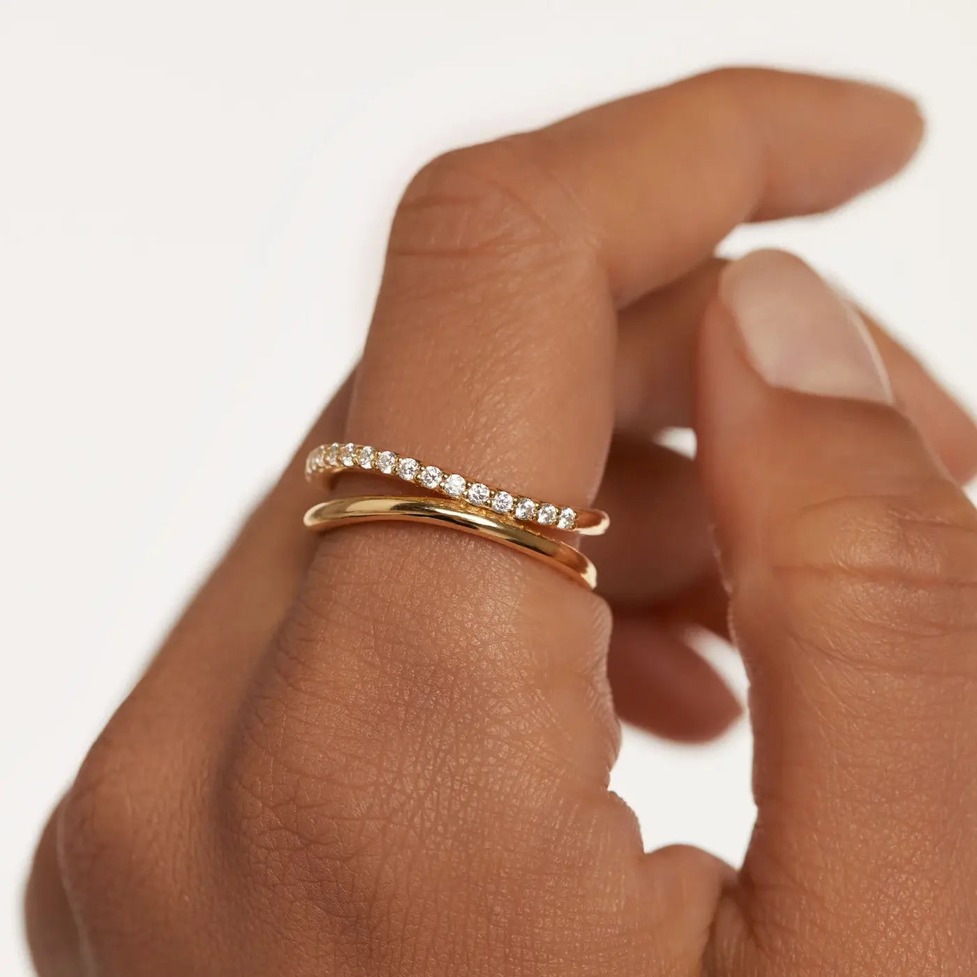 PDPAOLA | Twister Ring | AN01-844 | designer rings by Hooper Bolton