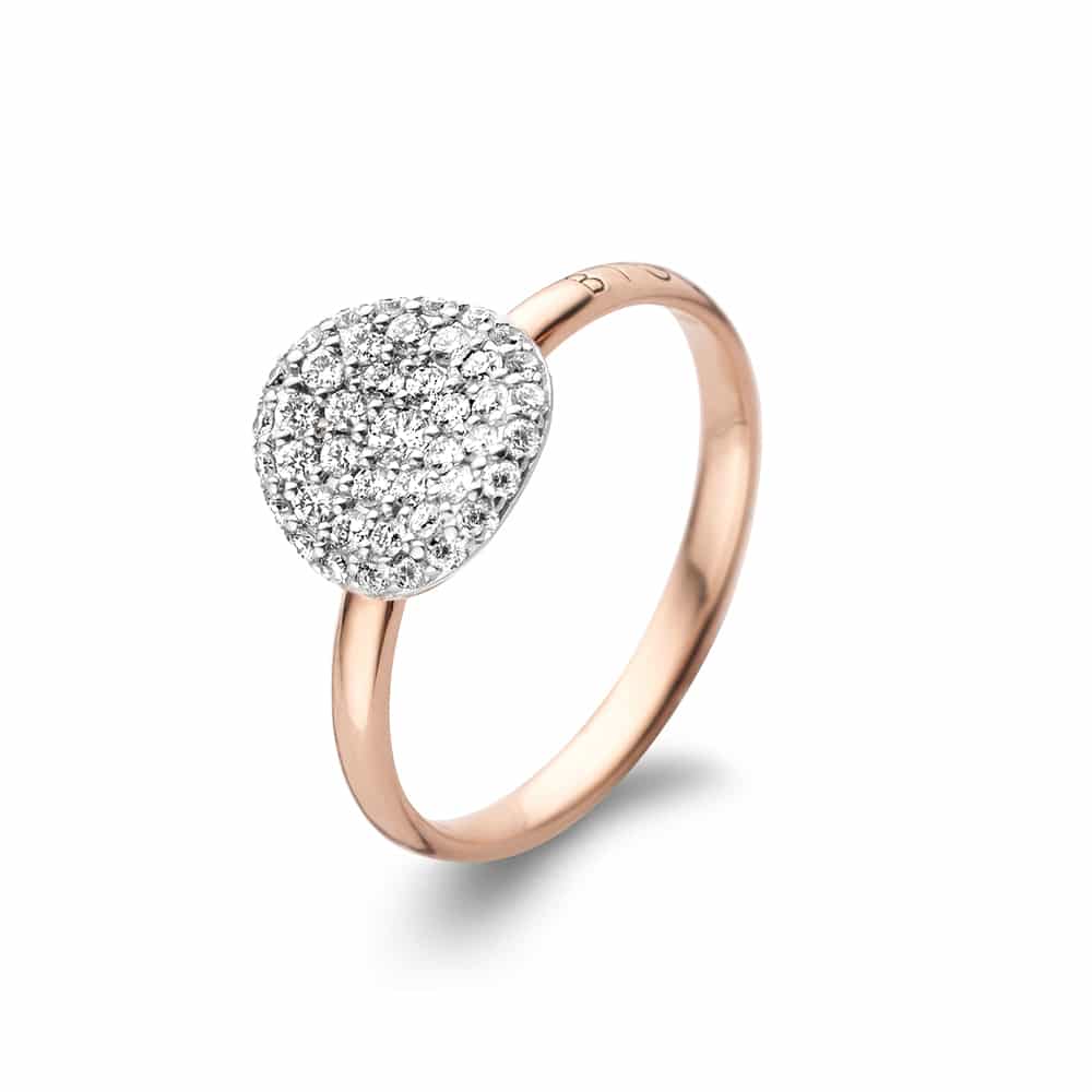 BIGLI - Mini Waves Ring 0.38ct