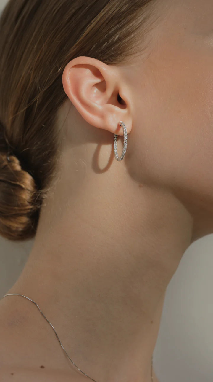 CARAT LONDON CASSIA SMALL HOOPS