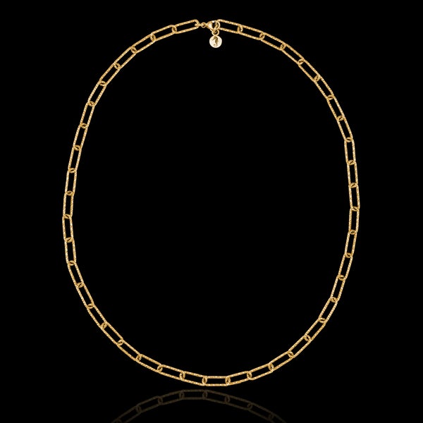 Catherine Zoraida GOLD GLITTER CHAIN NECKLACE