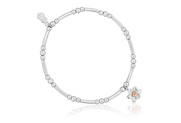 Clogau Daffodil Affinity Bead Bracelet