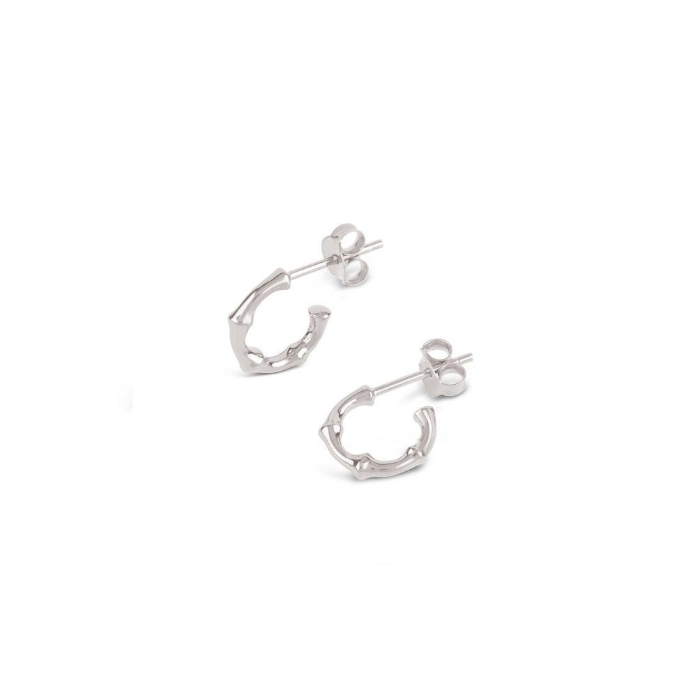 Dinny Hall MINI BAMBOO HOOP EARRINGS