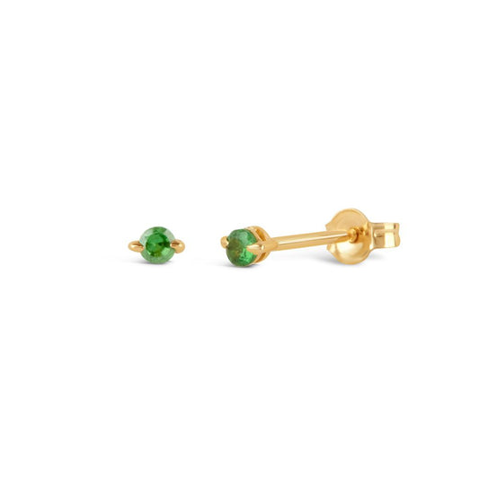 Dinny Hall SHUGA 14K GOLD TSAVORITE STUDS