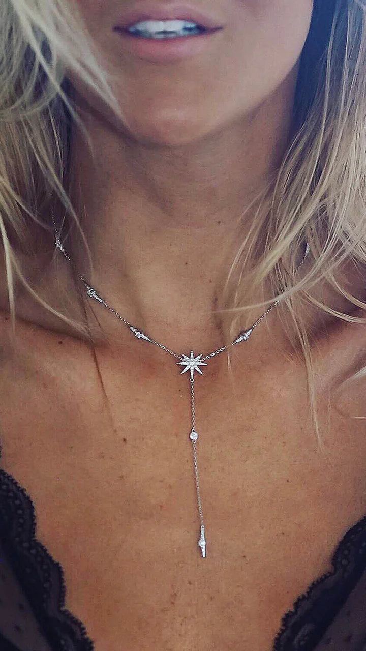 CARAT LONDON MIMOSA NECKLACE SILVER