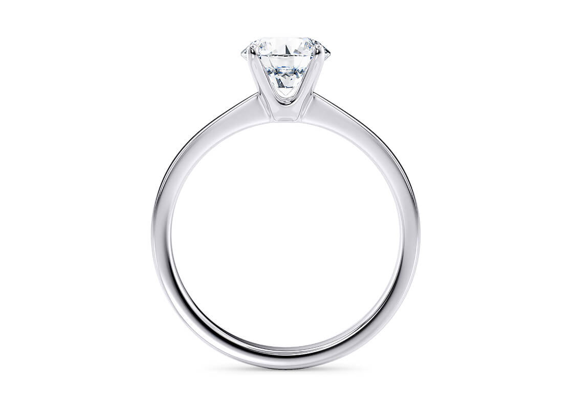 Platinum Diamond solitaire Engagement ring