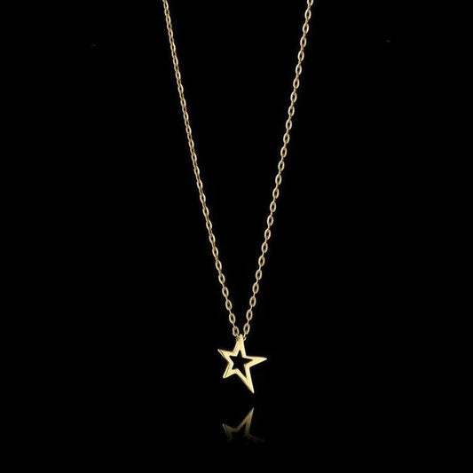 Catherine Zoraida SOLID GOLD FAIRTRADE SHOOTING STAR PENDANT