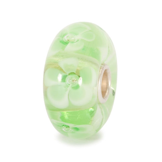Trollbeads Light Green Flower Bead