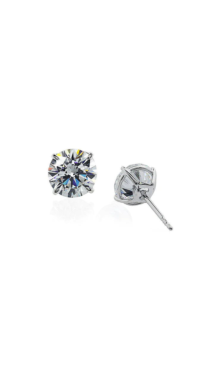 CARAT LONDON ETERNAL FOUR PRONG STUDS WHITE GOLD 1ct Total weight