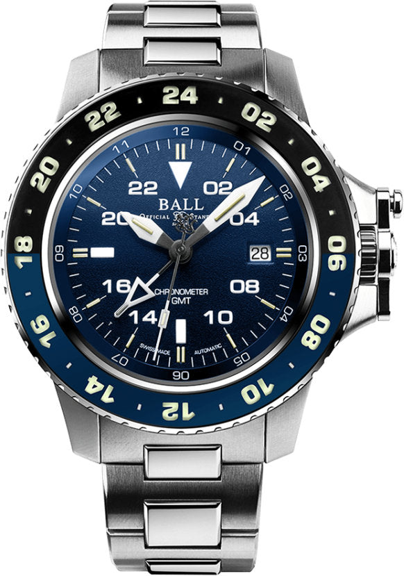Engineer Hydrocarbon AeroGMT II (42 mm) | Ball Watches for sale by Hooper Bolton UK