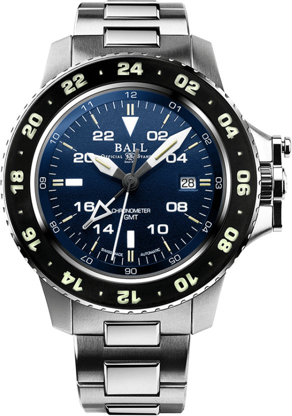 Engineer Hydrocarbon AeroGMT II (42 mm) | Ball Watches for sale by Hooper Bolton UK