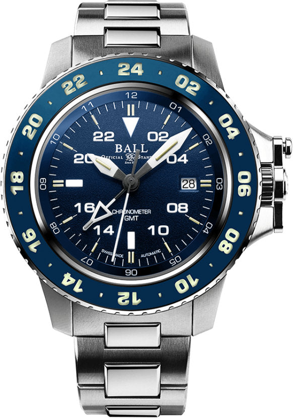 Engineer Hydrocarbon AeroGMT II (42 mm) | Ball Watches for sale by Hooper Bolton UK