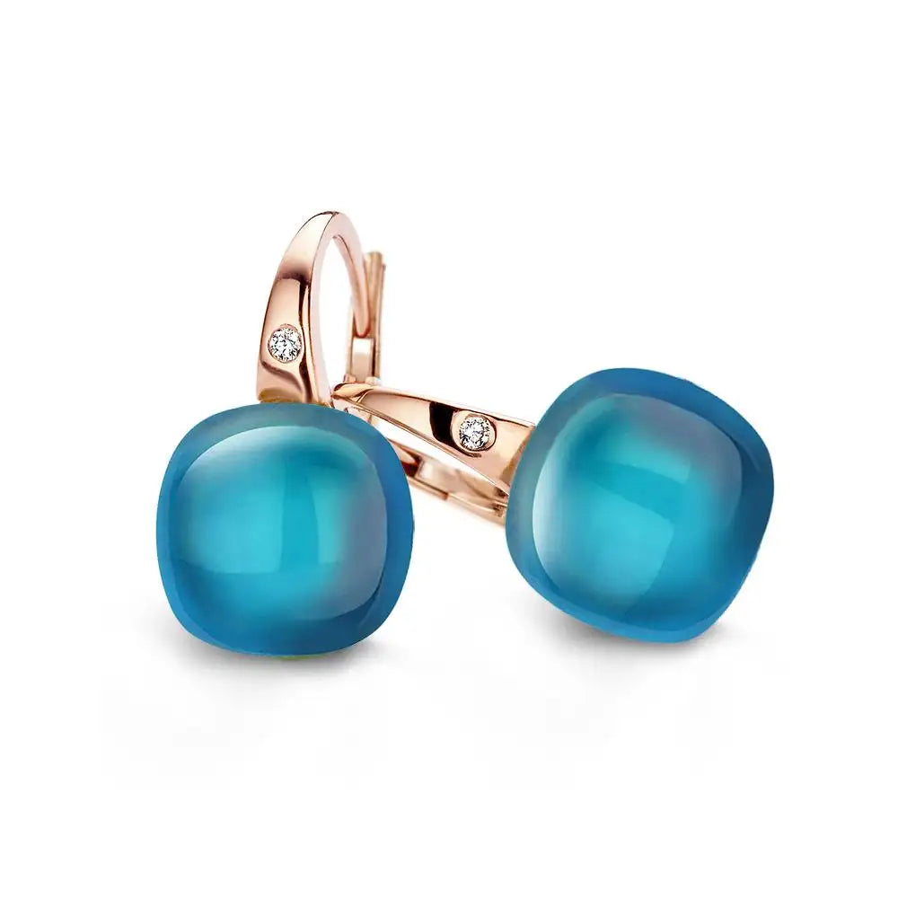 BIGLI - MINI SWEETY - London Blue Topaz and Mother of Pearl | Hooper Bolton