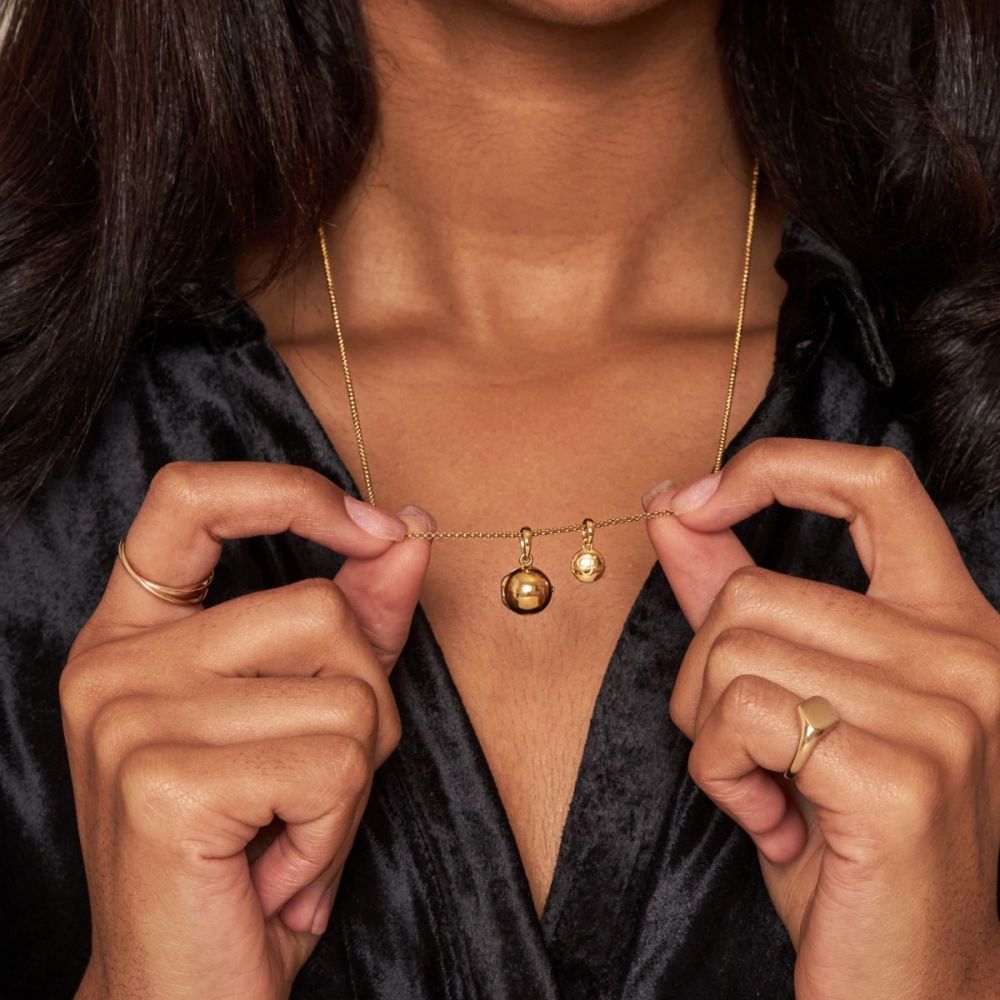 Dinny Hall MY WORLD SMALL ORB LOCKET