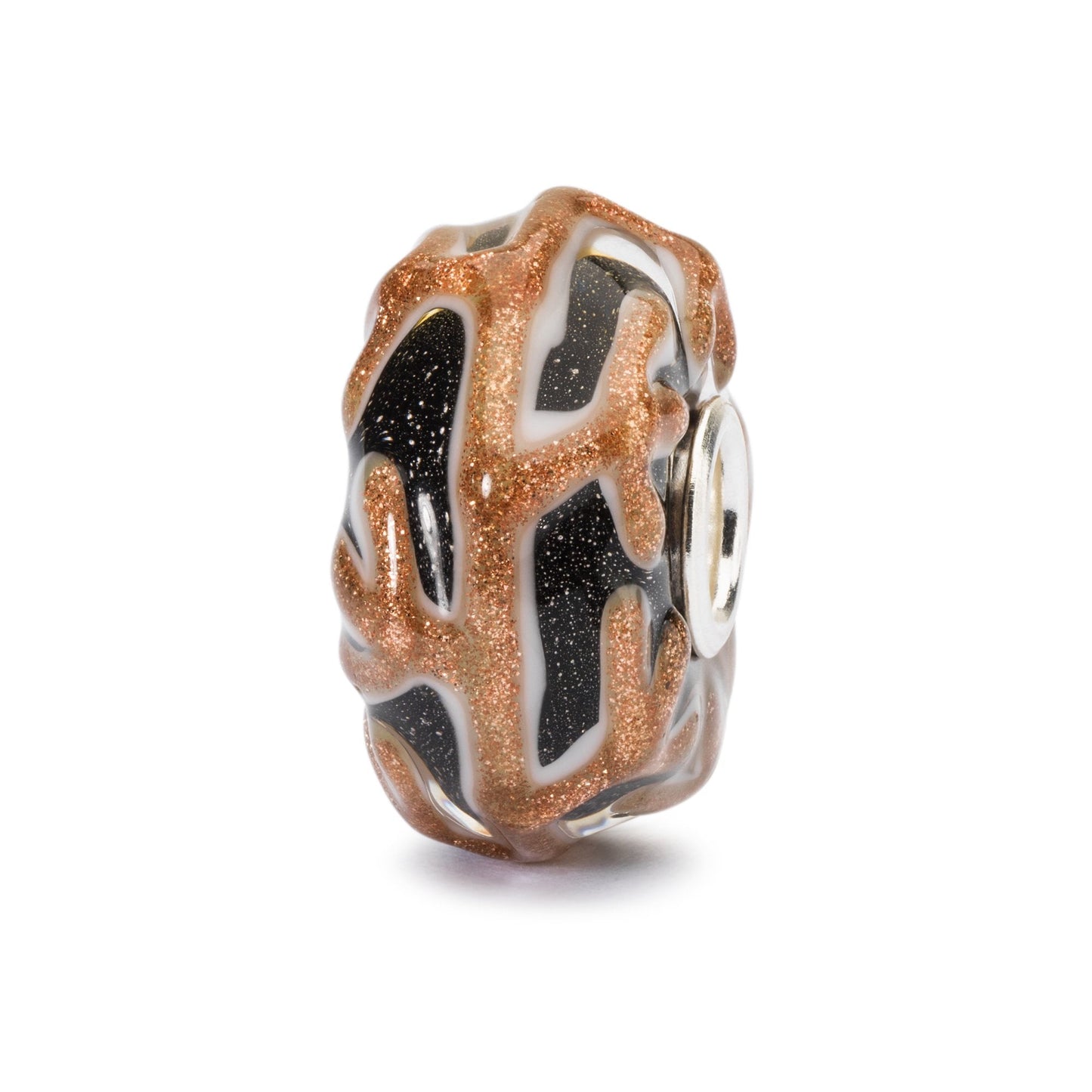 TROLLBEADS Golden Branches Glass Bead