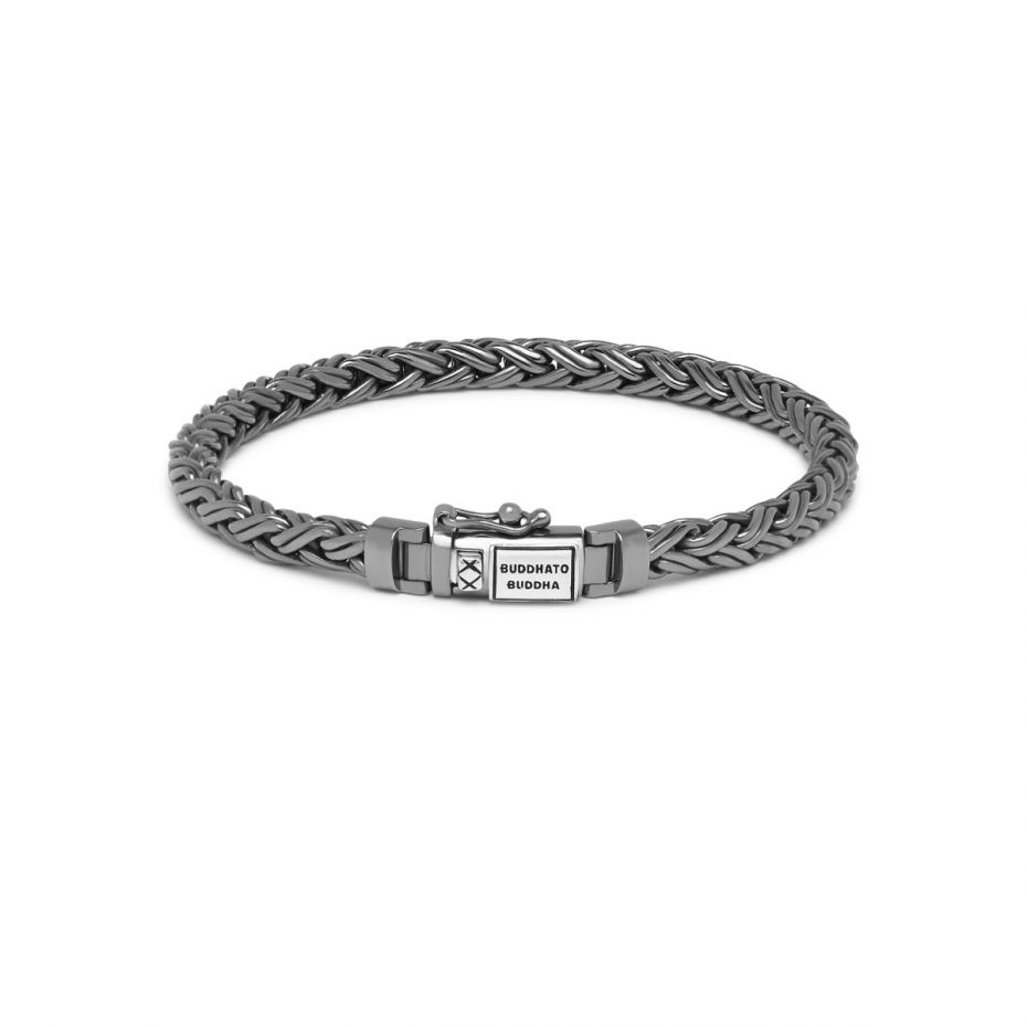 BRACELET KATJA XS BLACK RHODIUM SHINE SILVER
