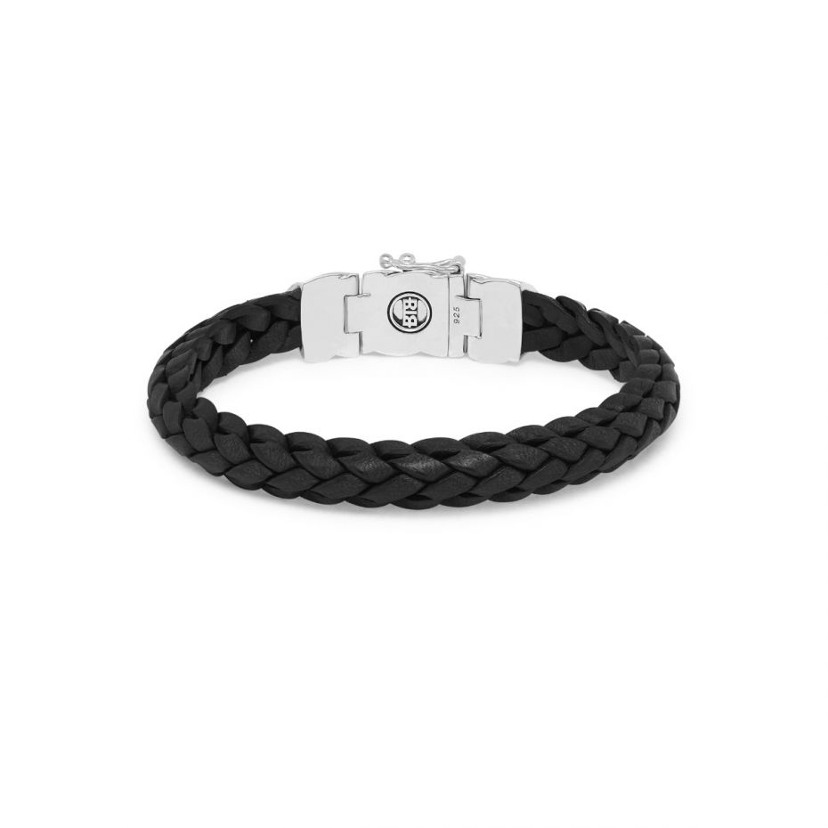 BRACELET MANGKY SMALL LEATHER BLACK