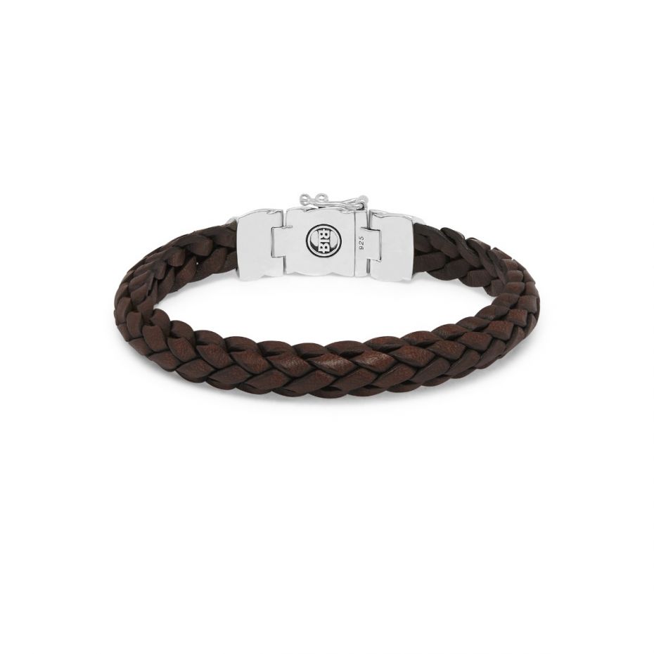 BRACELET MANGKY SMALL LEATHER BROWN