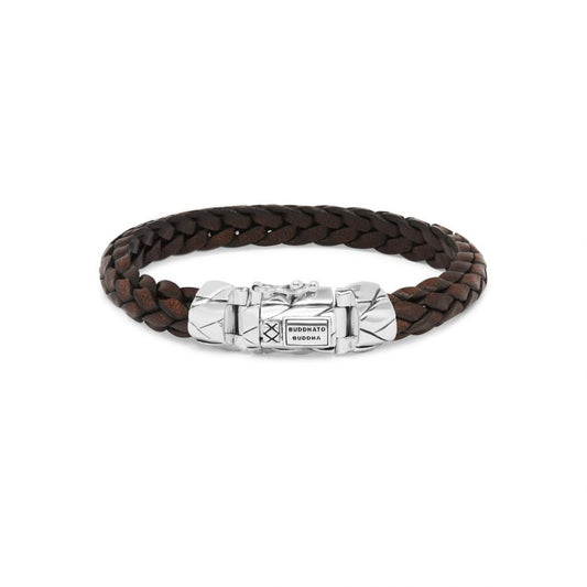 BRACELET MANGKY SMALL LEATHER BROWN