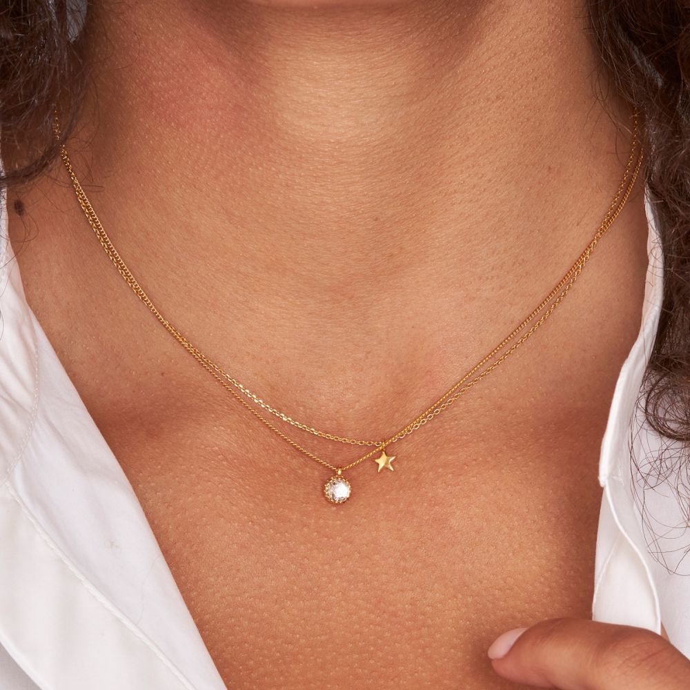 Dinny Hall GEM DROP SMALL ROSE CUT PENDANT