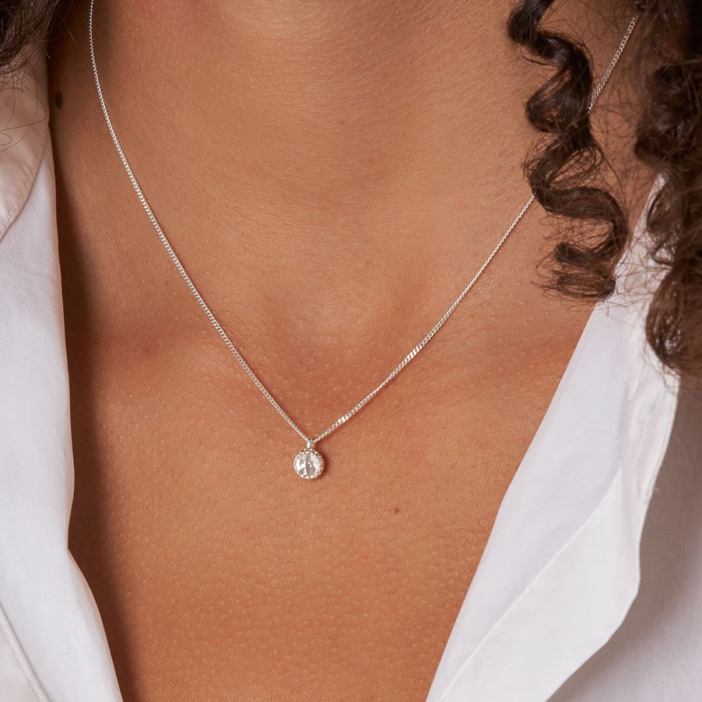 Dinny Hall GEM DROP SMALL ROSE CUT PENDANT