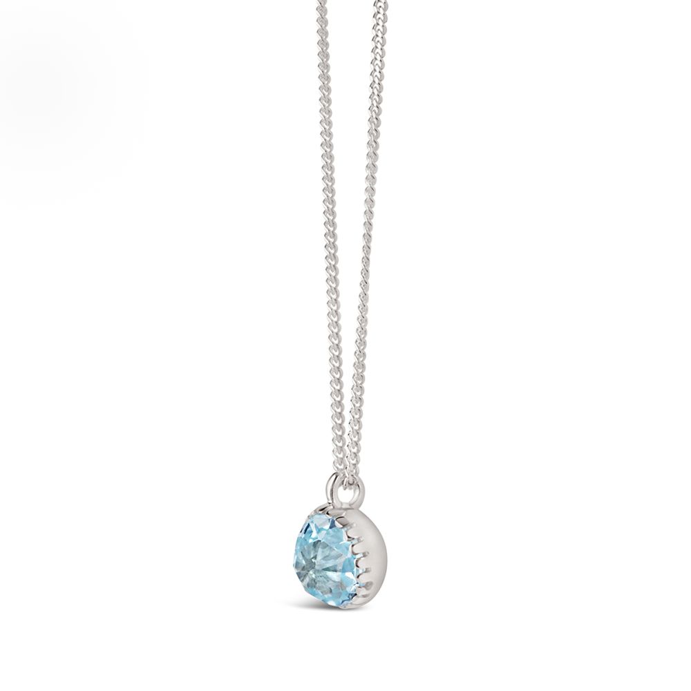 GEM DROP MEDIUM ROSE CUT PENDANT