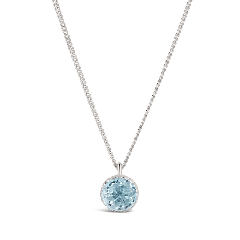 GEM DROP MEDIUM ROSE CUT PENDANT