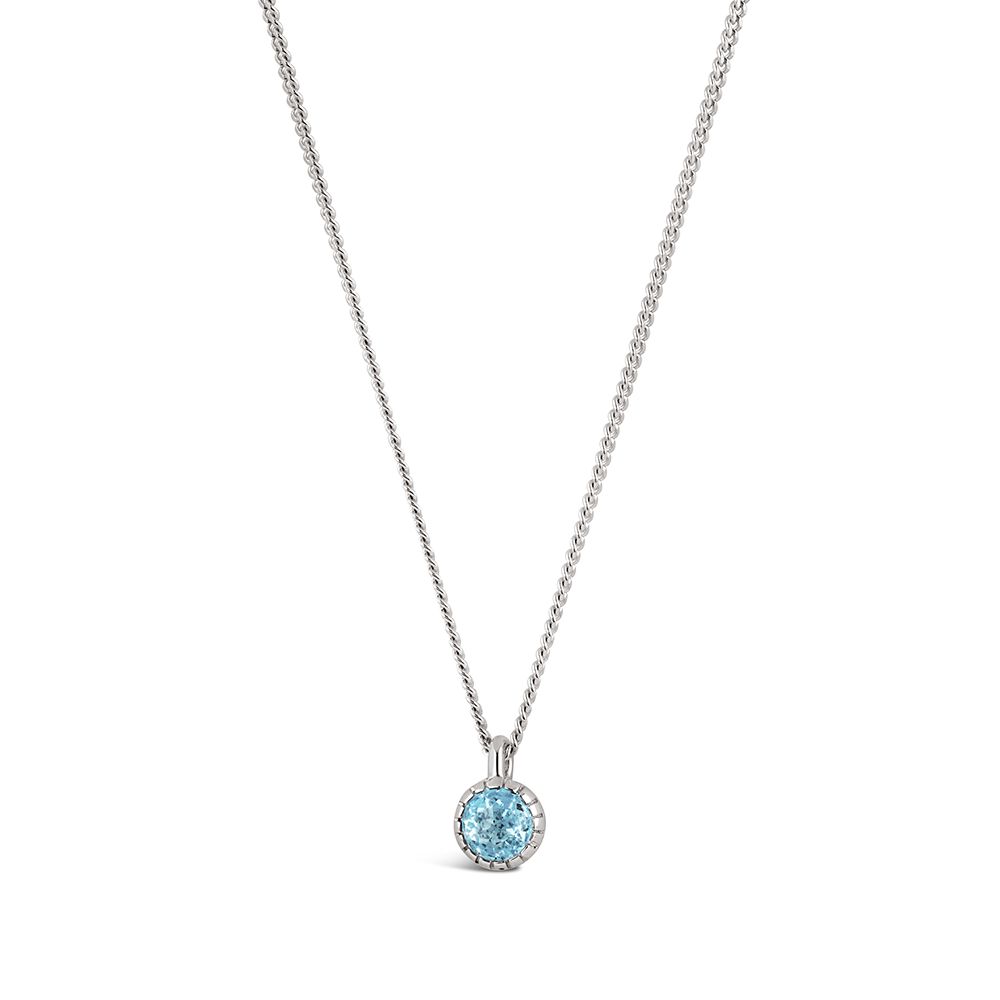 GEM DROP MINI ROSE CUT PENDANT