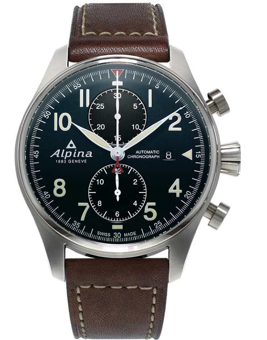 Alpina Watches | Startimer Pilot Chronograph | Automatic | Hooper Bolton