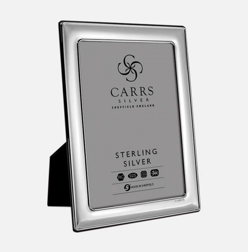 Plain Sterling Silver Photo Frame
