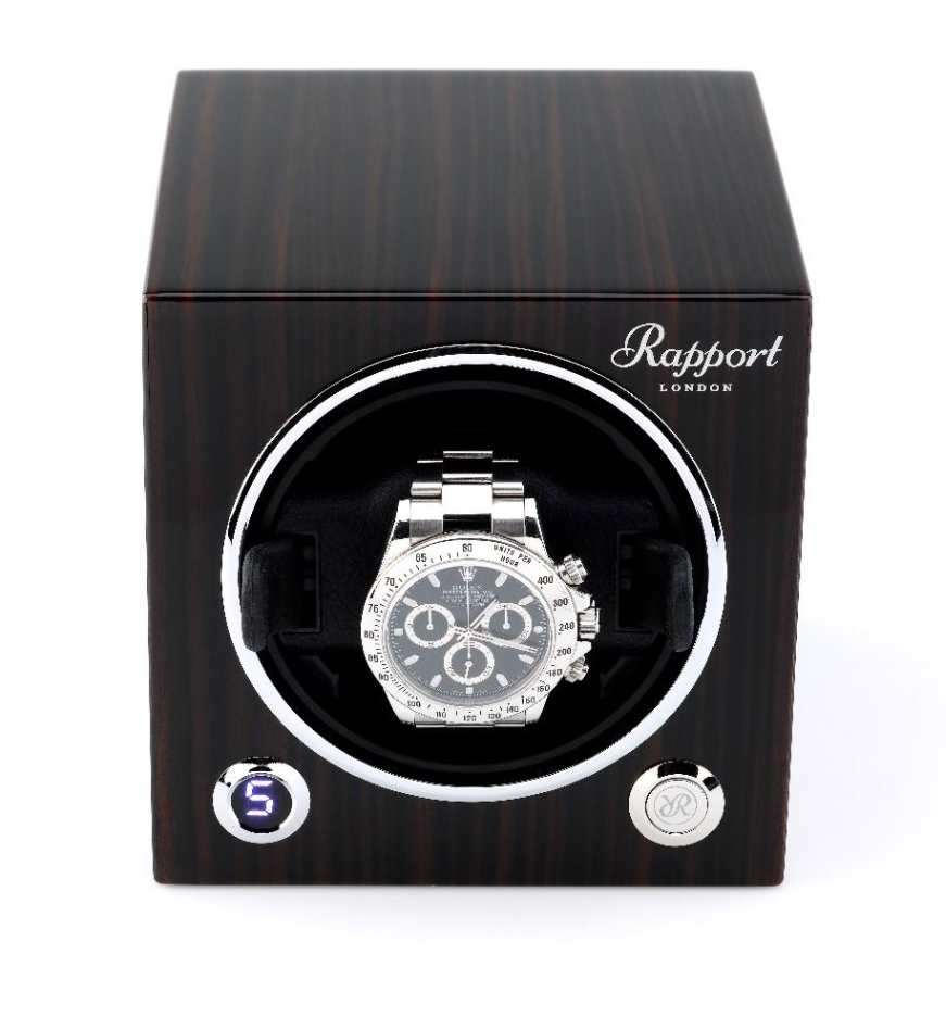 Rapport Watch Winders Evo Cube Watch Winder Macassar