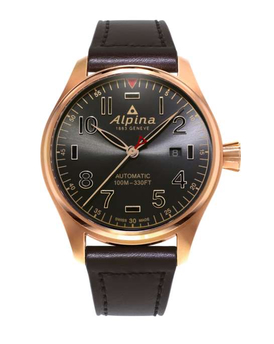 Alpina Watches | STARTIMER PILOT AUTOMATIC SHADOW LINE (REF. AL-525GG4S4) | Hooper Bolton