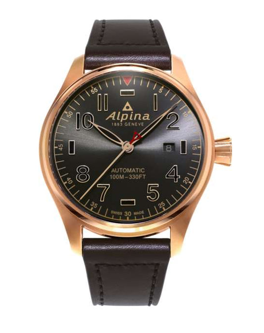 Alpina Watches | STARTIMER PILOT AUTOMATIC SHADOW LINE (REF. AL-525GG4S4) | Hooper Bolton
