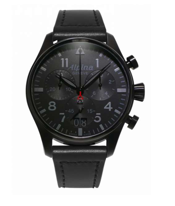 Alpina Watches | STARTIMER PILOT CHRONOGRAPH BIG DATE SHADOW LINE (REF. AL-372BB4FBS6) | Hooper Bolton